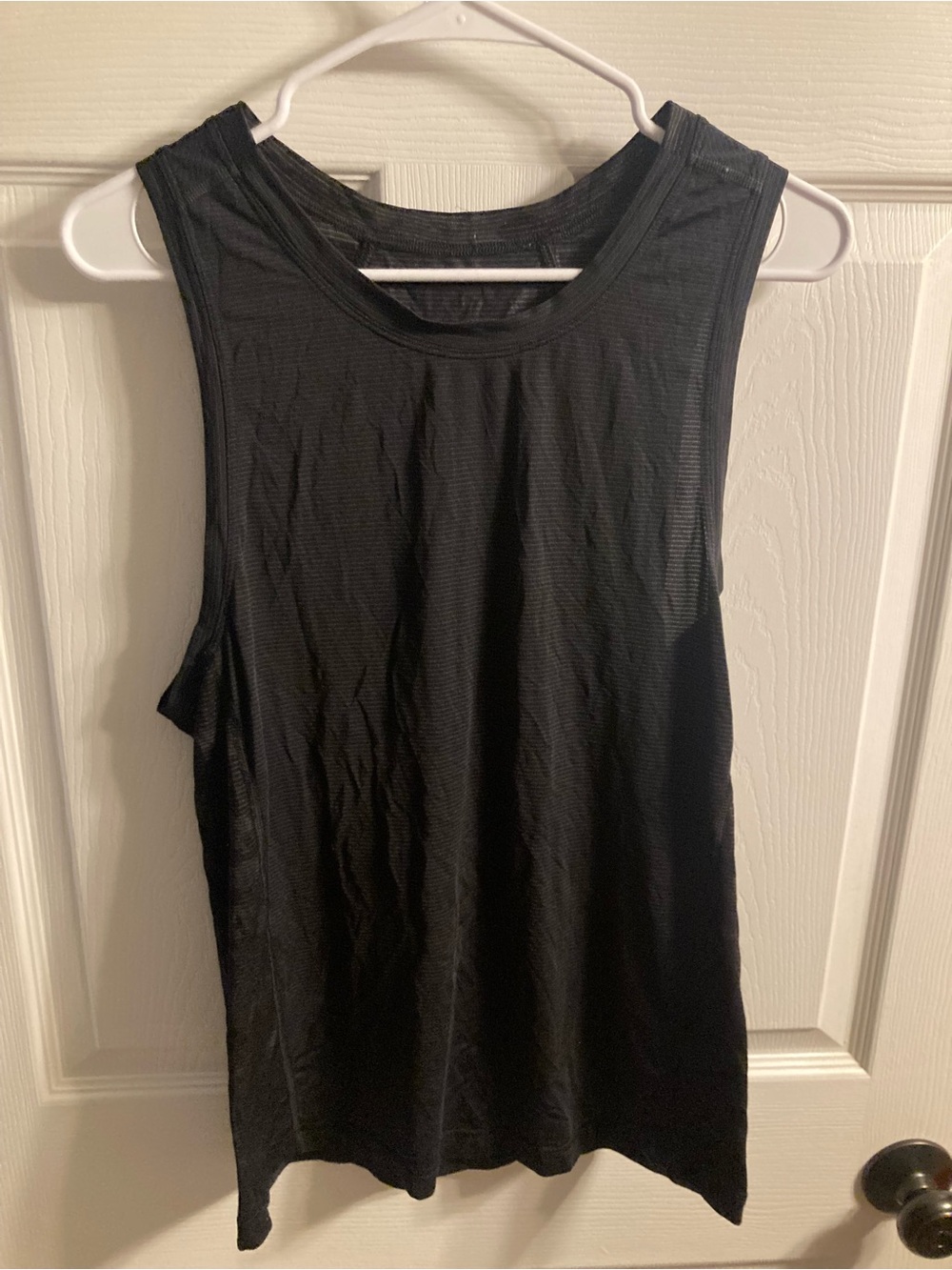 lululemon athletica Black Men's Athletic Tank Top